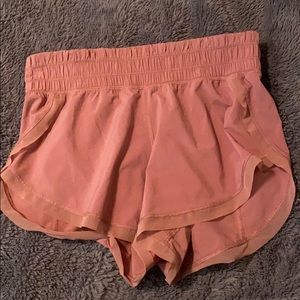 Lululemon pink shorts